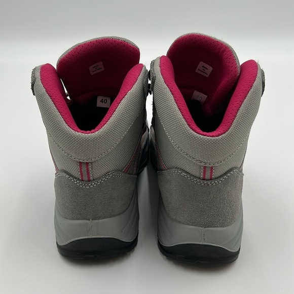 2066- Garsport Women's Gray Hiking Boots Made In Romania Size 9 - Picture 4 of 9